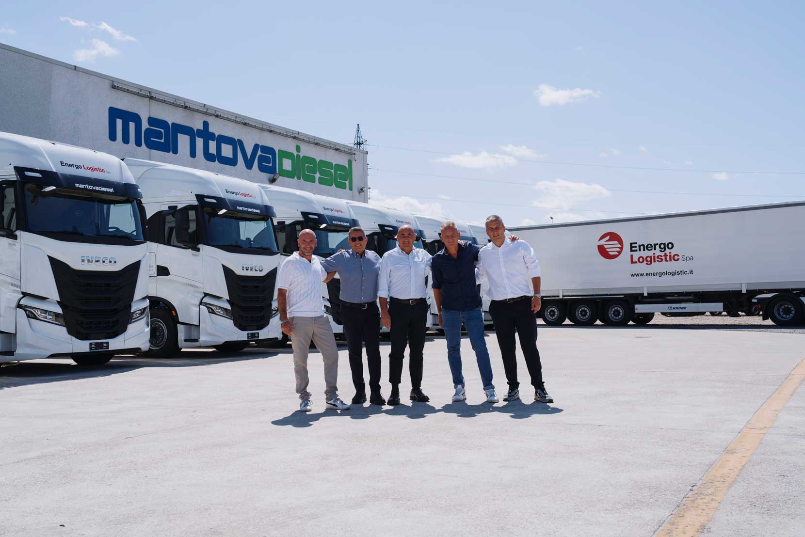 16 nuovi Iveco S-Way per la BU Trasporti Industriali Energo